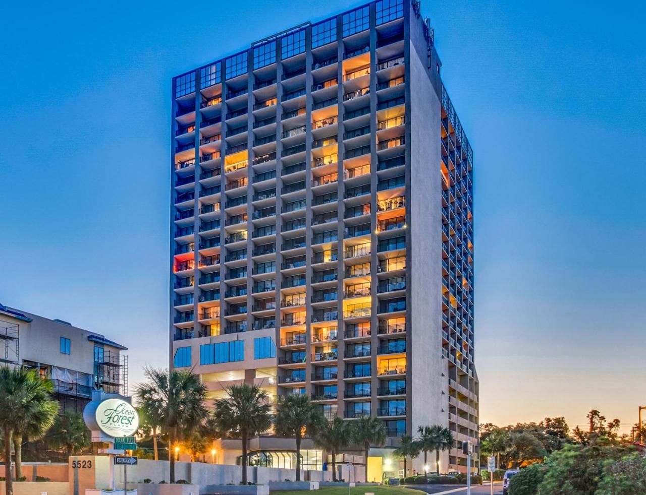 Ocean Forest Plaza By Palmetto Vacations Миртл-Бич Экстерьер фото